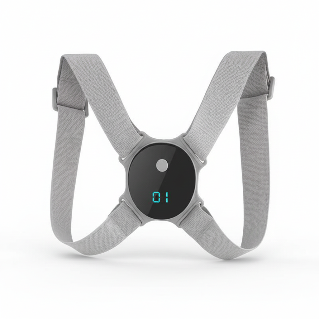 Smart Electric Posture Corrector – Intelligent Back Support Device for Neck, Shoulder & Spine Alignment